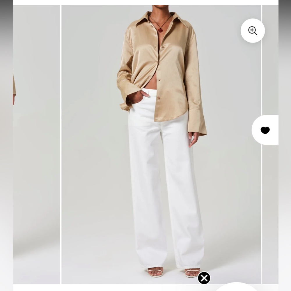 Citizens of Humanity Annina trouser jeans in soft white